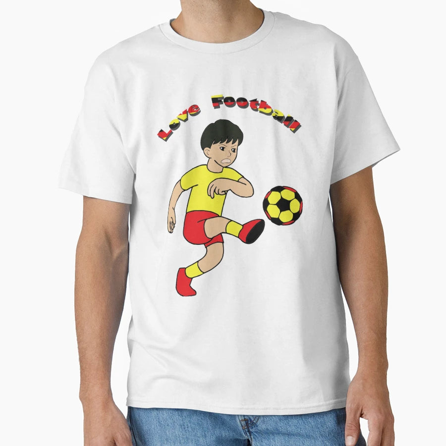 Love Football Products T-Shirt - Trendy Graphic for Adults - T-Shirt, Sweatshirt, Hoodie