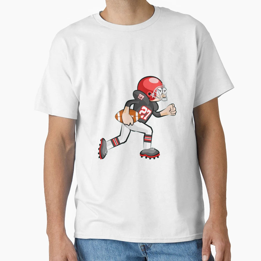 American Football Cartoon 21 41 T-Shirt - Unique Graphic for Adults - T-Shirt, Sweatshirt, Hoodie