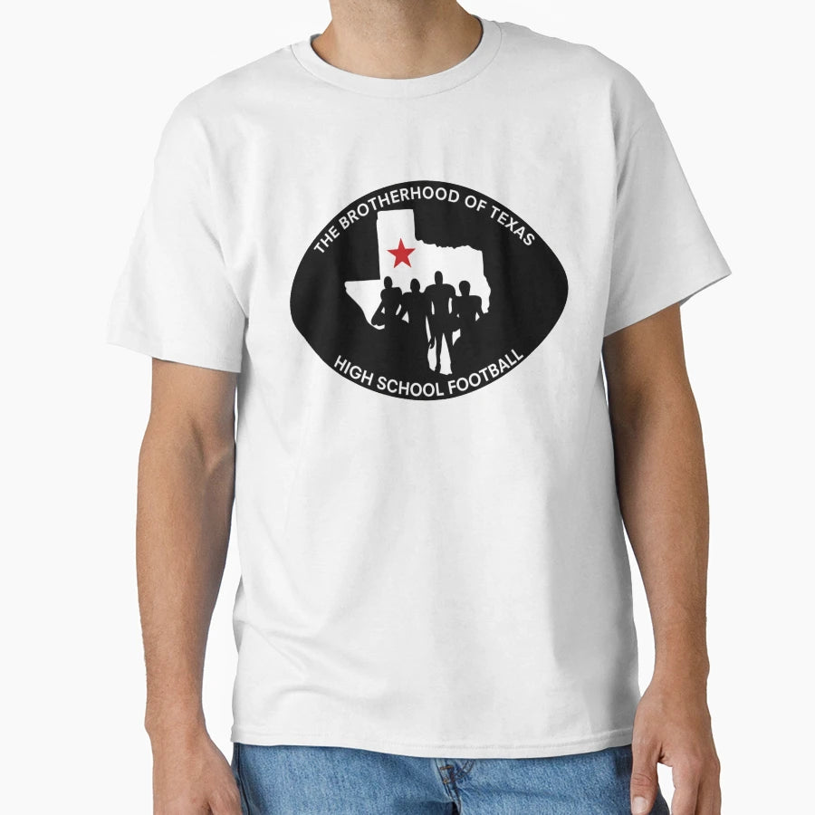 Brotherhood Texas High School Football T-Shirt - Minimalist Print Unisex - T-Shirt, Sweatshirt, Hoodie
