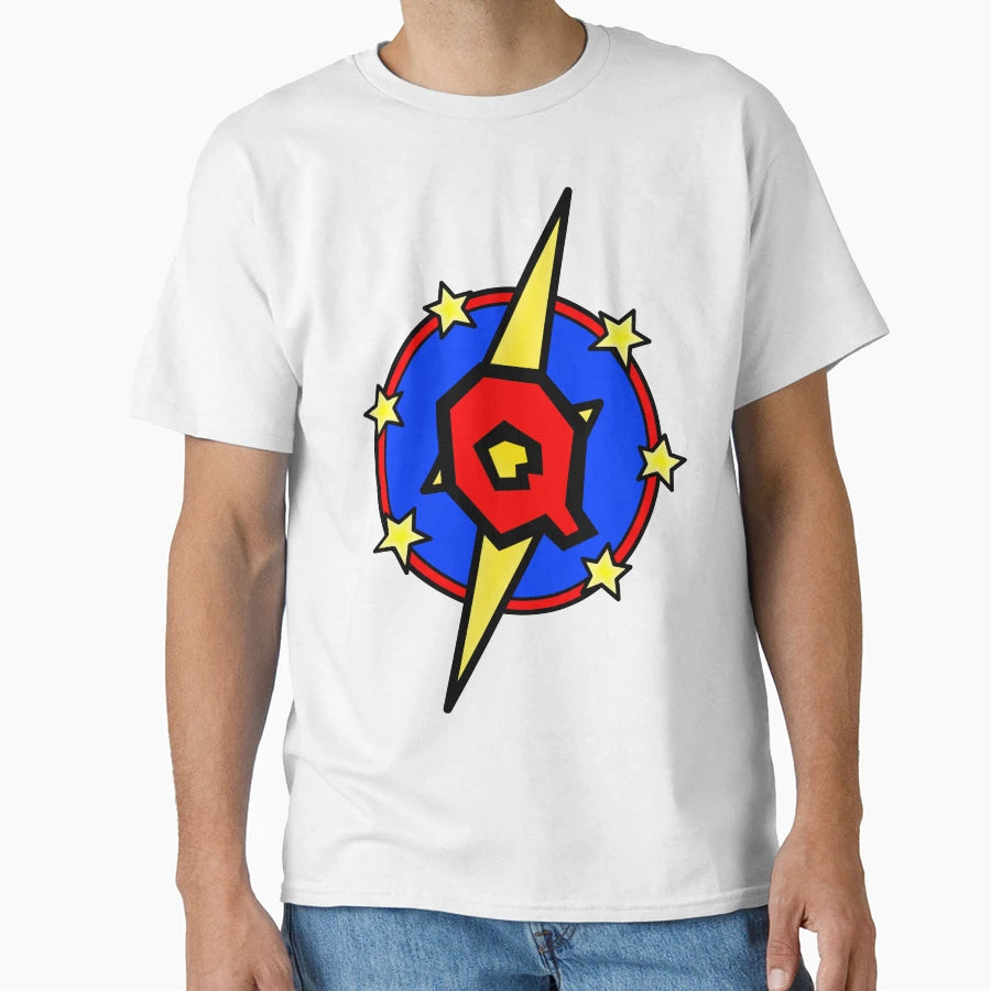 Super Letter Q Superhero T-Shirt - Casual Everyday Wear Men Women - T-Shirt, Sweatshirt, Hoodie