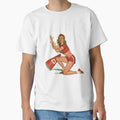 Pin Up Cheerleader 1950S T-Shirt - Novelty Apparel Unisex - T-Shirt, Sweatshirt, Hoodie