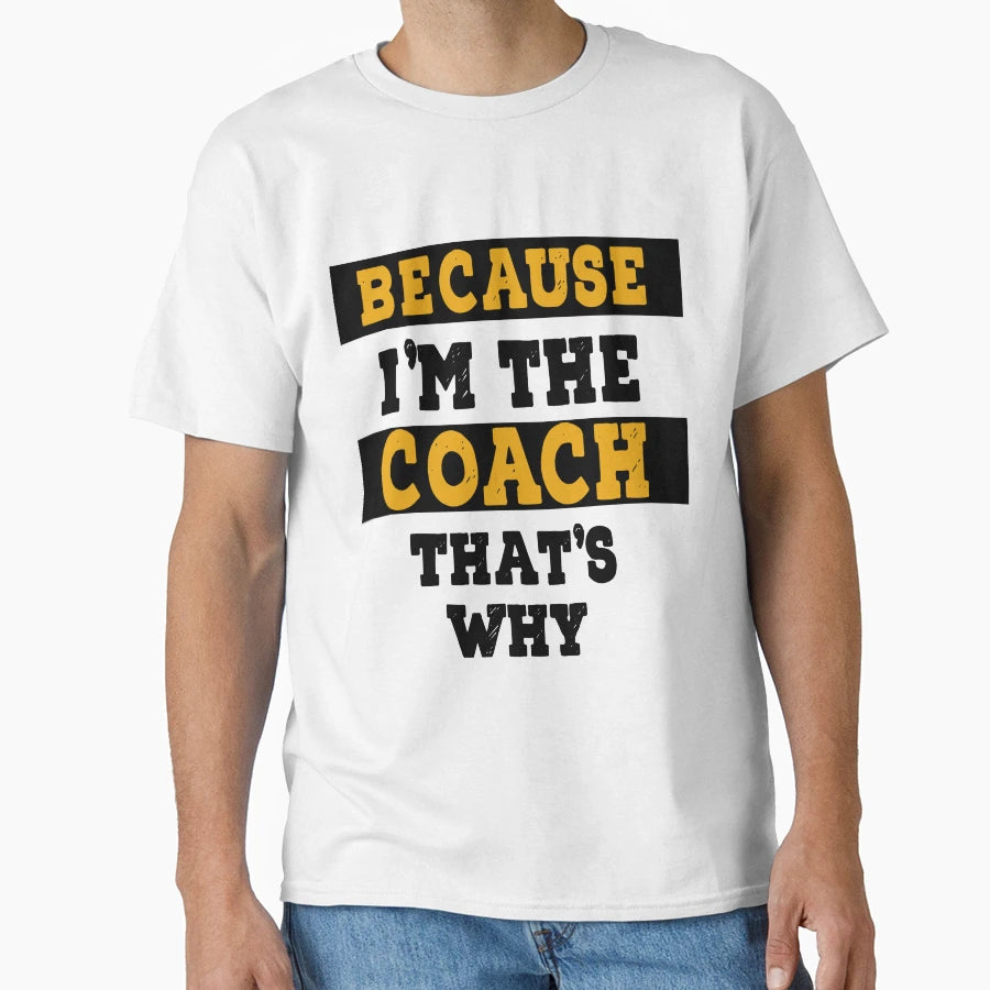 Boxing Coaches Gloves Icon Because T-Shirt - Custom Art Print for Adults - T-Shirt, Sweatshirt, Hoodie