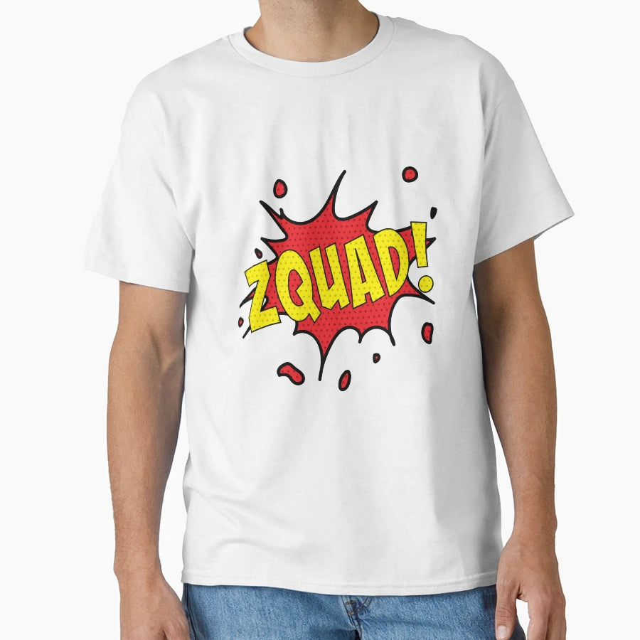 Zquad Logo 4 Zayn Zap T-Shirt - Trendy Graphic Unisex - T-Shirt, Sweatshirt, Hoodie