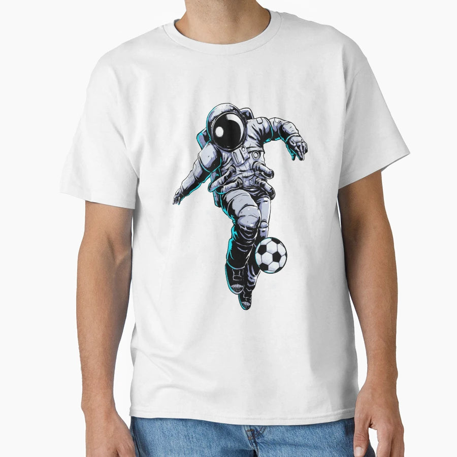 Space Soccer T-Shirt - Trendy Graphic Men Women - T-Shirt, Sweatshirt, Hoodie