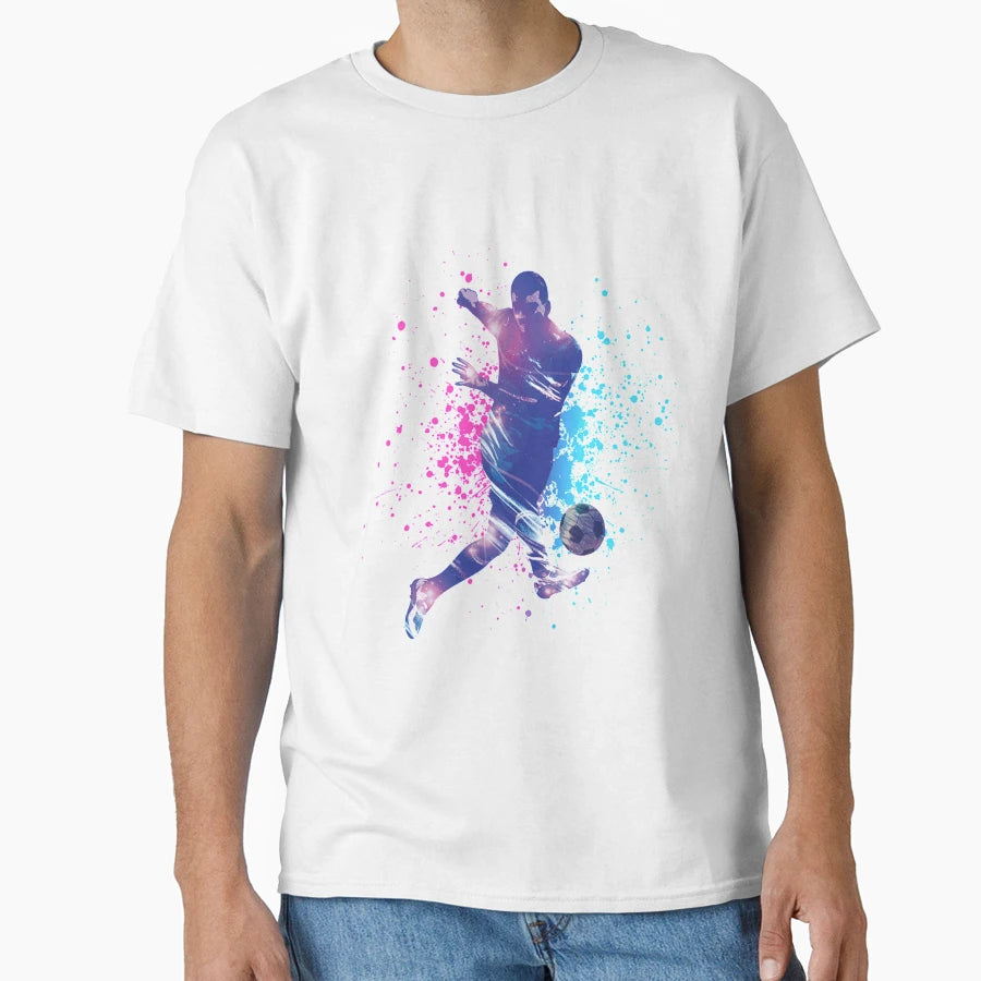 Footballer T-Shirt - Graphic Print Men Women - T-Shirt, Sweatshirt, Hoodie