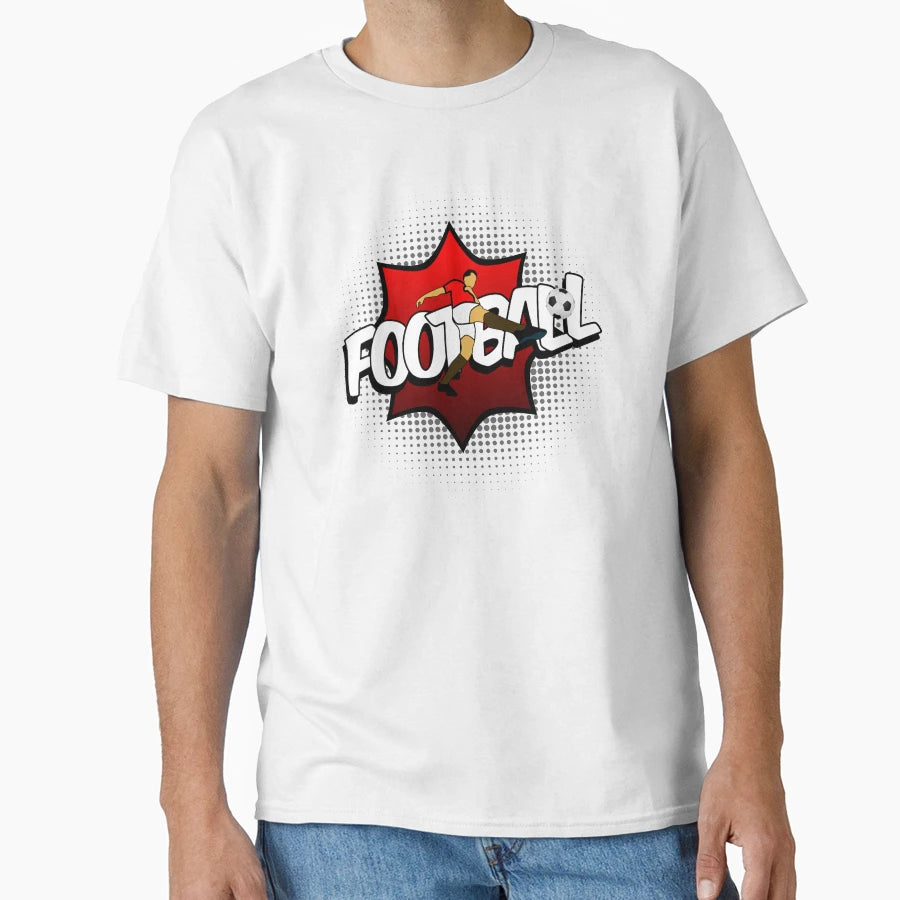 Football Logo T-Shirt - Casual Everyday Wear Unisex - T-Shirt, Sweatshirt, Hoodie