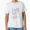 Good Vibes Only Watercolour by StrongGirlsClub - Adult & Kids T-Shirts, Sweatshirts & Hoodies apparel design preview 1