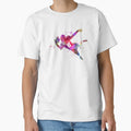 American Football Player Catching Ball T-Shirt - Graphic Print Unisex - T-Shirt, Sweatshirt, Hoodie