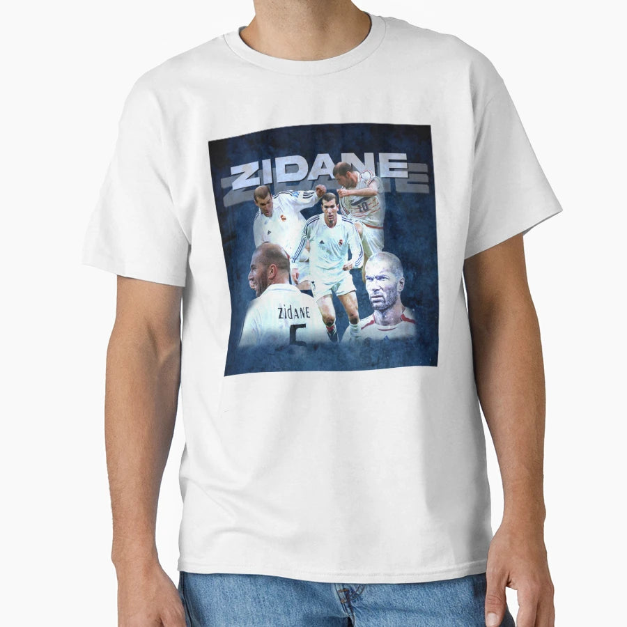 Zinedine Zidane T-Shirt - Fun Novelty Design for Adults - T-Shirt, Sweatshirt, Hoodie