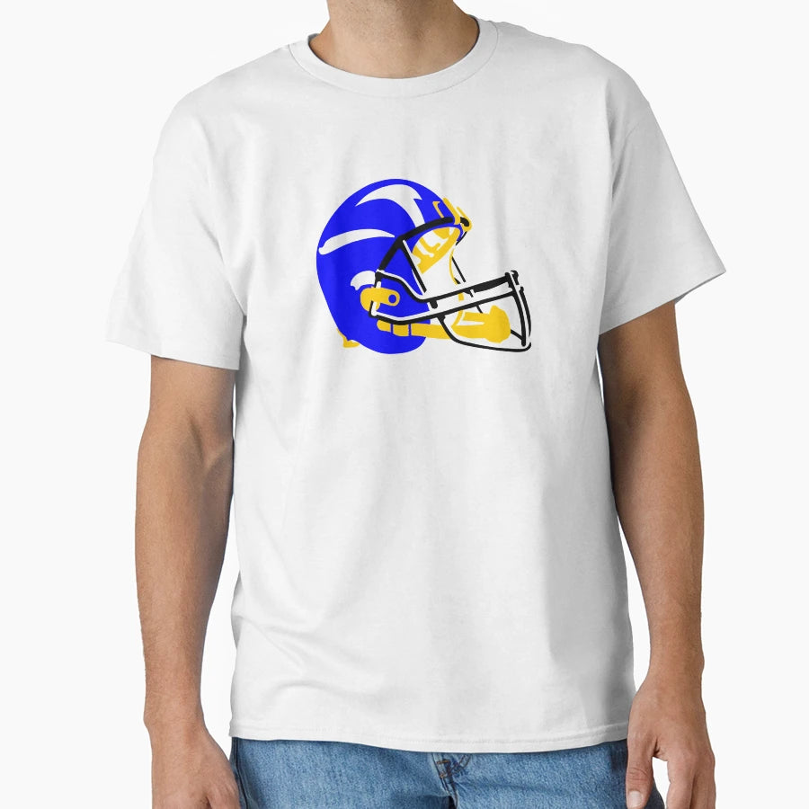 Football Helmet T-Shirt - Novelty Apparel Men Women - T-Shirt, Sweatshirt, Hoodie