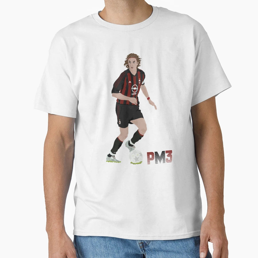 Paolo Maldini 3 T-Shirt - Fun Novelty Design for Adults - T-Shirt, Sweatshirt, Hoodie