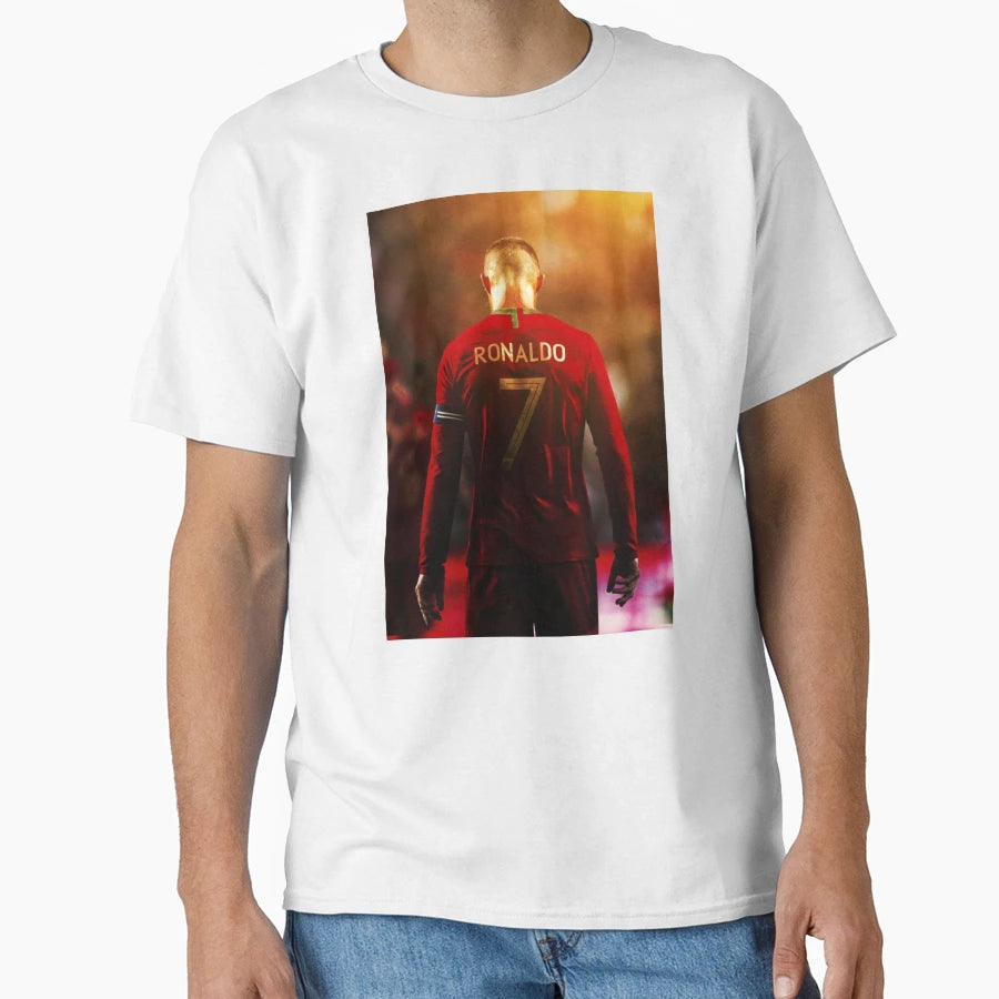 Cristiano Ronaldo Greatest Player T-Shirt - Unique Graphic for Adults - T-Shirt, Sweatshirt, Hoodie