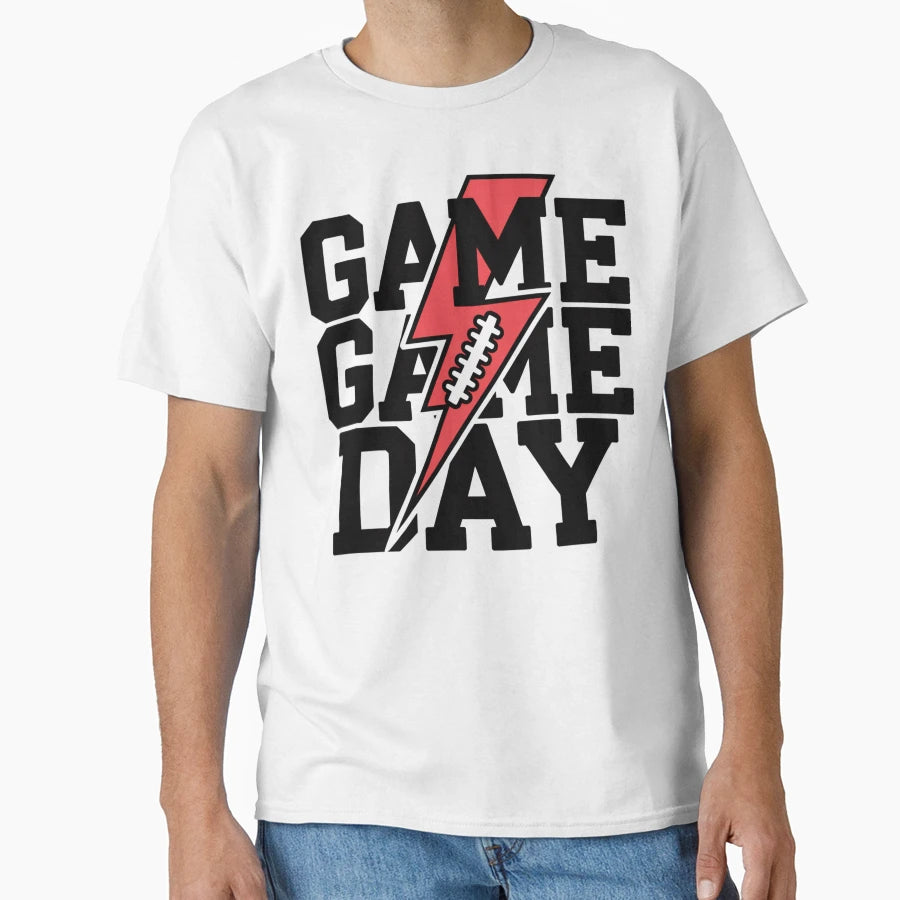 Electric Game Day T-Shirt - Custom Art Print for Adults - T-Shirt, Sweatshirt, Hoodie