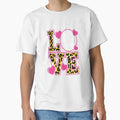 Love Soccer Leopard Soccer T-Shirt - Novelty Apparel Men Women - T-Shirt, Sweatshirt, Hoodie