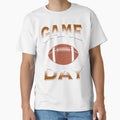 American Football Game Day Football T-Shirt - Custom Art Print Unisex - T-Shirt, Sweatshirt, Hoodie