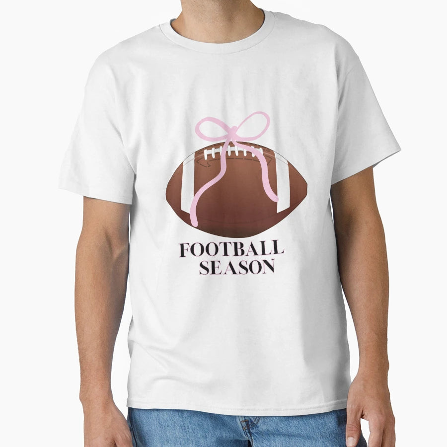 Girly Football Season T-Shirt - Novelty Apparel Men Women - T-Shirt, Sweatshirt, Hoodie