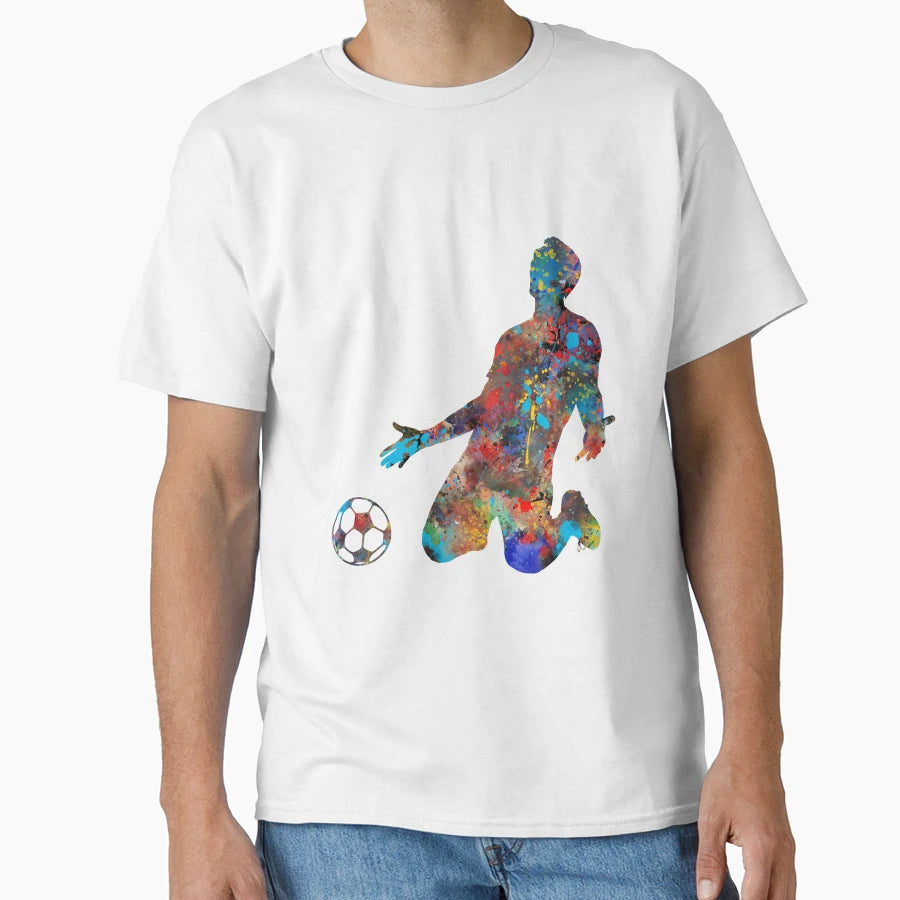 Football Player T-Shirt - Streetwear Style for Adults - T-Shirt, Sweatshirt, Hoodie