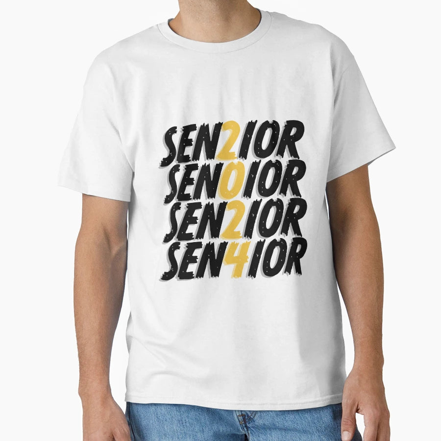 Senior 2024 T-Shirt - Minimalist Print Unisex - T-Shirt, Sweatshirt, Hoodie