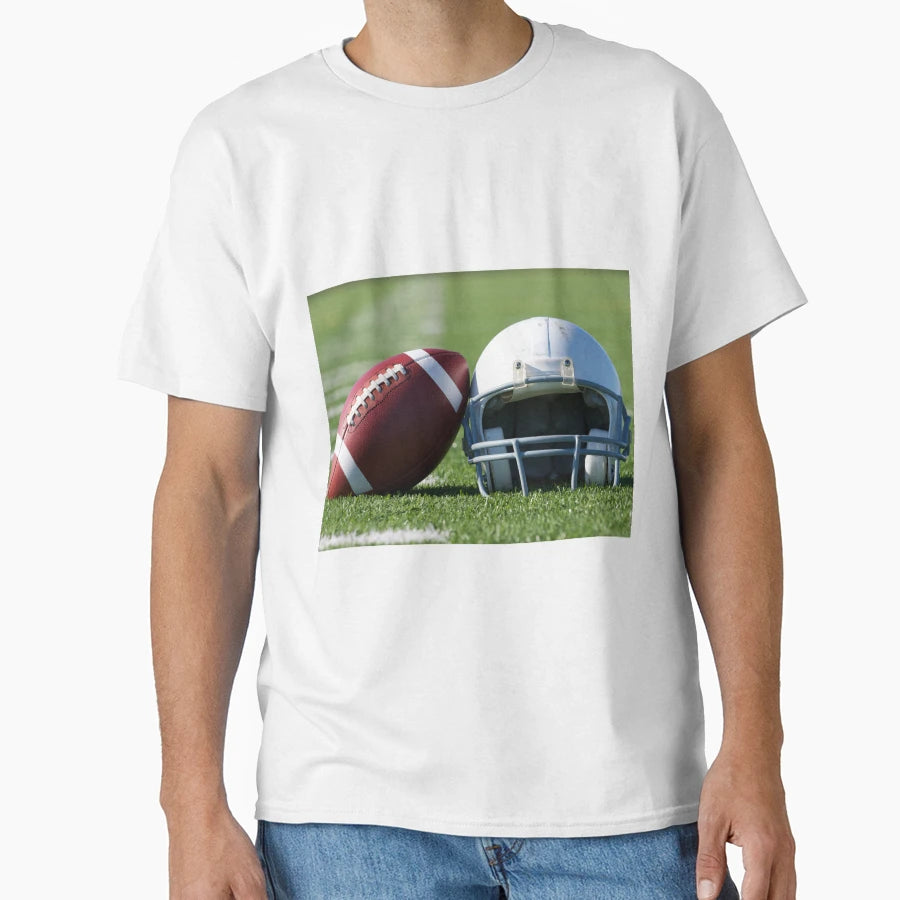 Football Season Is Here T-Shirt - Graphic Print Unisex - T-Shirt, Sweatshirt, Hoodie