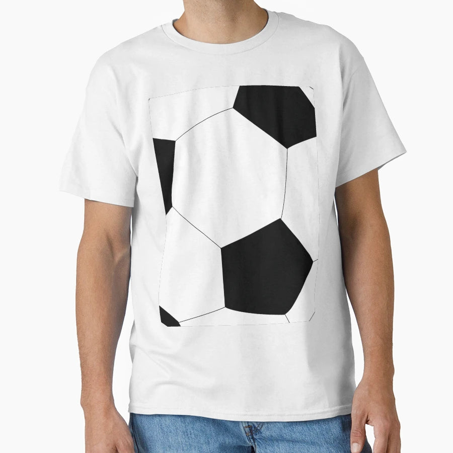 Soccer Ball Football T-Shirt - Graphic Print for Adults - T-Shirt, Sweatshirt, Hoodie