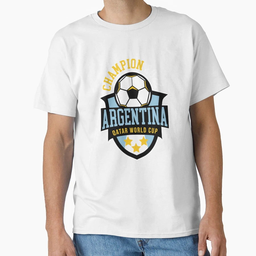 Argentina World Cup Champions Argentina T-Shirt - Minimalist Print Unisex - T-Shirt, Sweatshirt, Hoodie