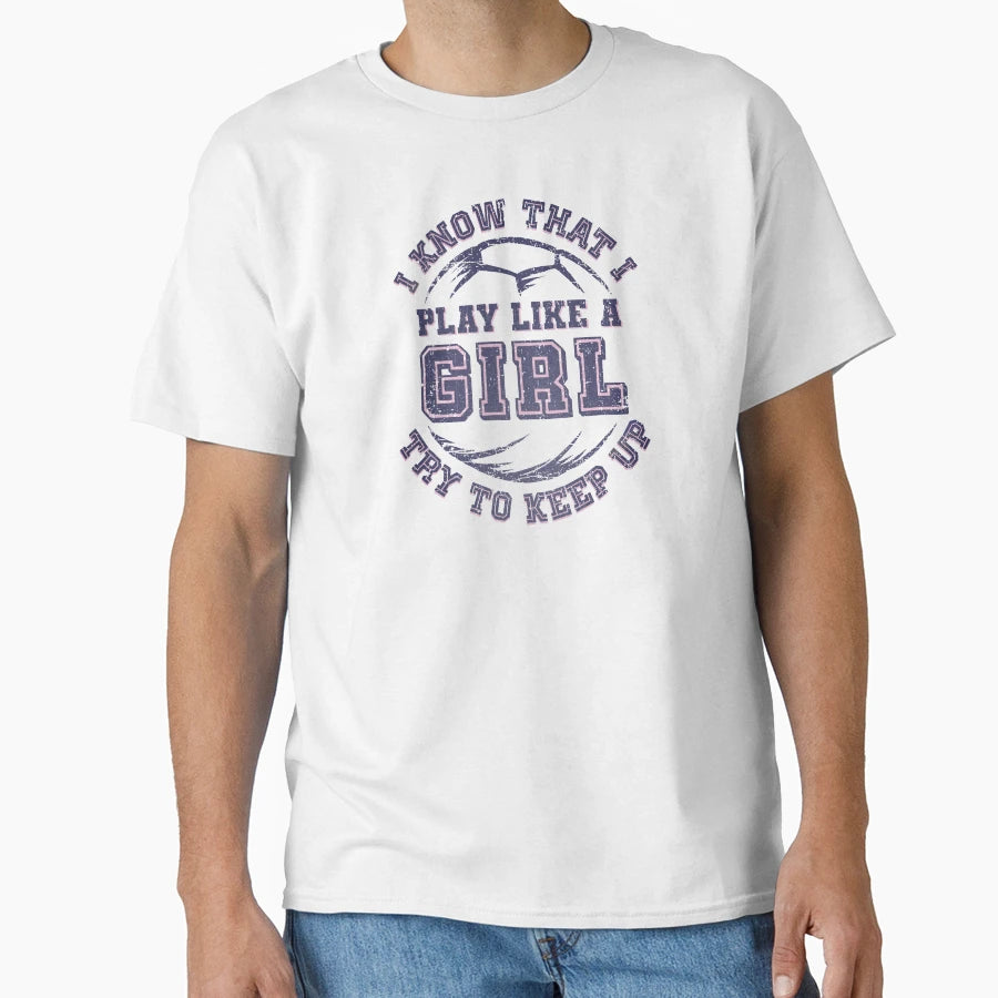 Try To Keep Up T-Shirt - Minimalist Print Men Women - T-Shirt, Sweatshirt, Hoodie