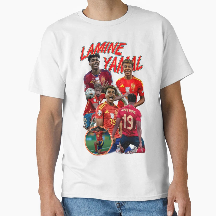 Lamine Yamal Wonderkid T-Shirt - Casual Everyday Wear for Adults - T-Shirt, Sweatshirt, Hoodie