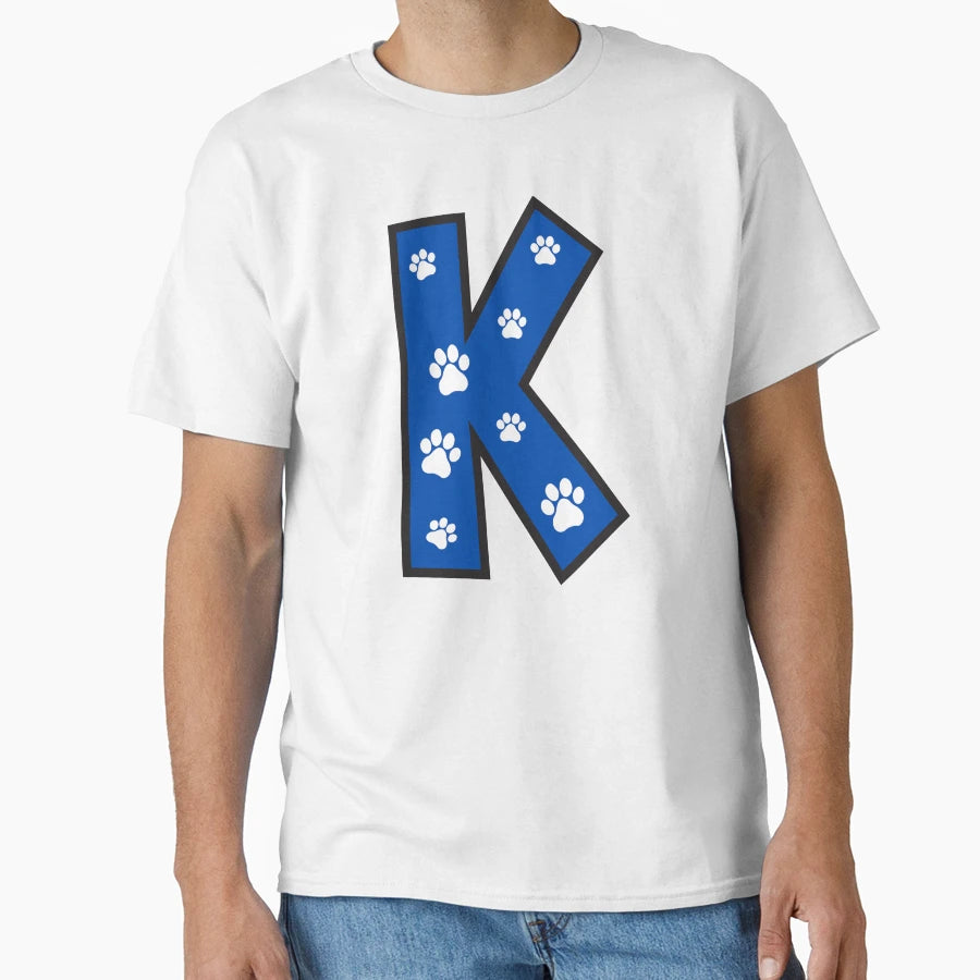Paw Alphabet T-Shirt - Minimalist Print Unisex - T-Shirt, Sweatshirt, Hoodie