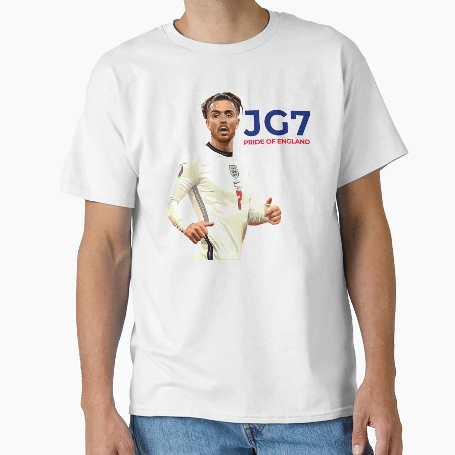 Jack Grealish Pride England T-Shirt - Casual Everyday Wear Unisex - T-Shirt, Sweatshirt, Hoodie