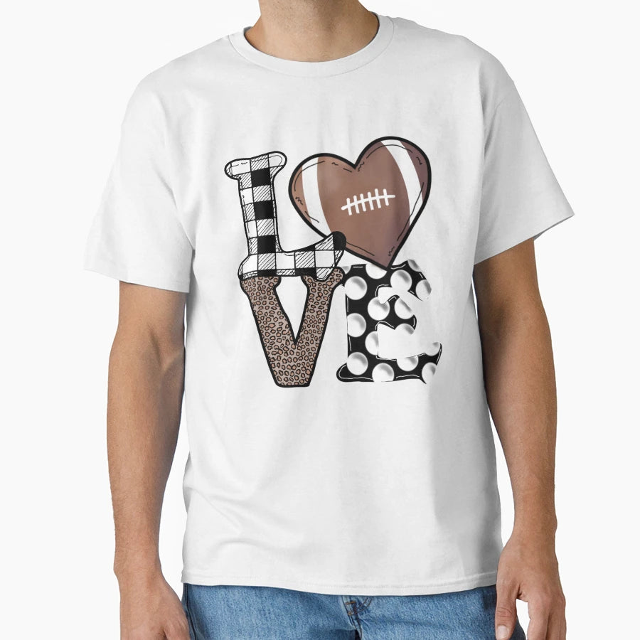 Rugby Love T-Shirt - Trendy Graphic Unisex - T-Shirt, Sweatshirt, Hoodie