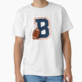 Denver Football Monogram T-Shirt - Novelty Apparel Unisex - T-Shirt, Sweatshirt, Hoodie