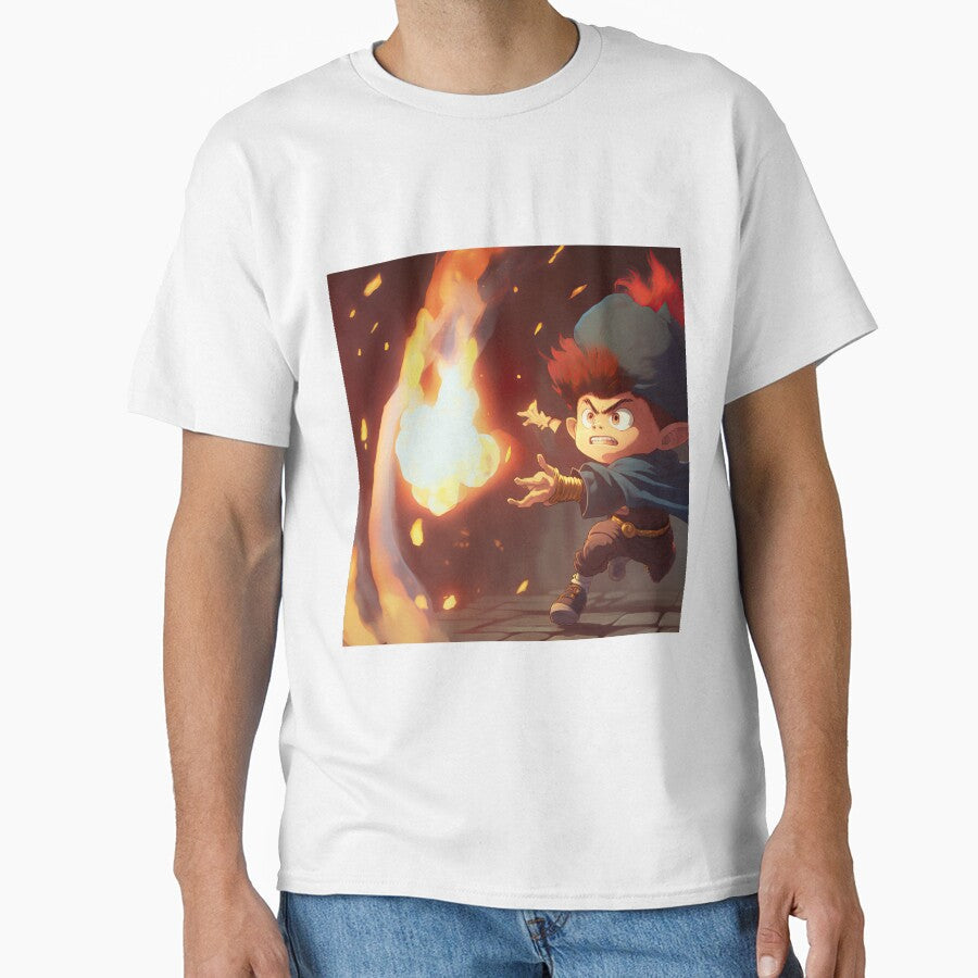 Anime style apprentice magician by IA-Power - Adult & Kids T-Shirts, Sweatshirts & Hoodies apparel design preview 1