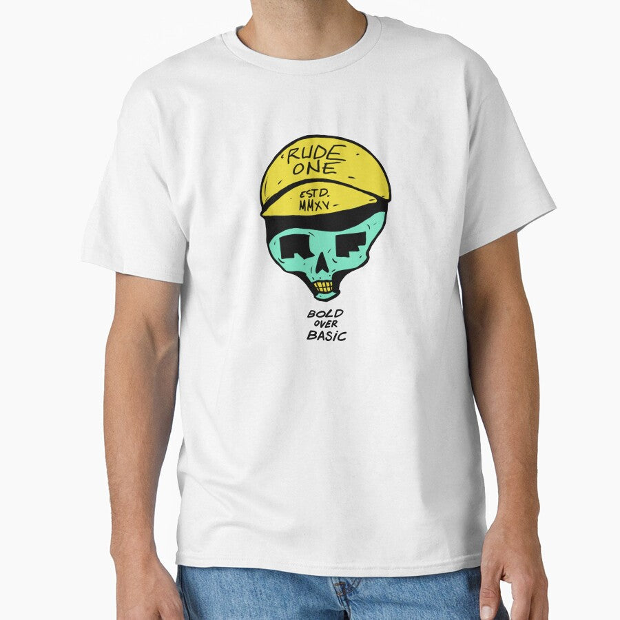Bold over Basic RudeOne Skullboy by Rudy Faber - Adult & Kids T-Shirts, Sweatshirts & Hoodies apparel design preview 1