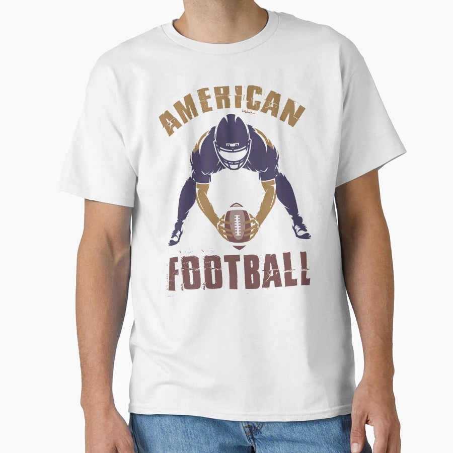 American Football T-Shirt - Trendy Graphic for Adults - T-Shirt, Sweatshirt, Hoodie