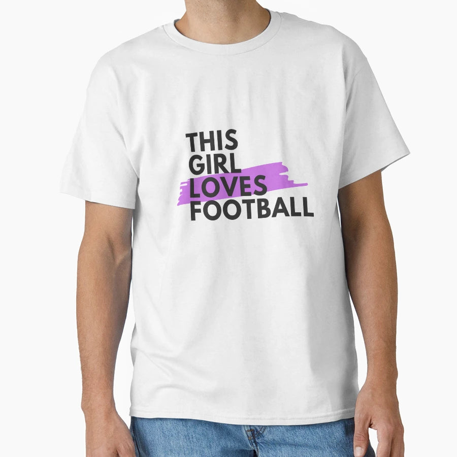 This Loves Football T-Shirt - Custom Art Print for Adults - T-Shirt, Sweatshirt, Hoodie