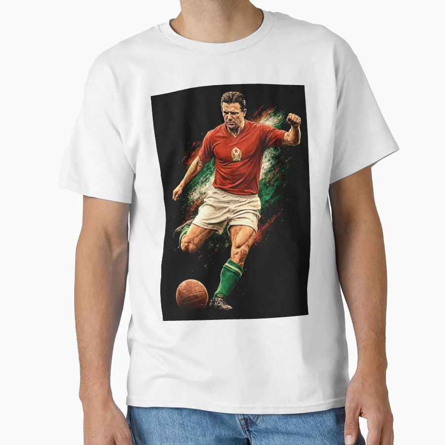 Pusk S Football Legend Pride T-Shirt - Aesthetic Graphic Unisex - T-Shirt, Sweatshirt, Hoodie