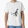 Female Soccer Player T-Shirt - Aesthetic Graphic for Adults - T-Shirt, Sweatshirt, Hoodie