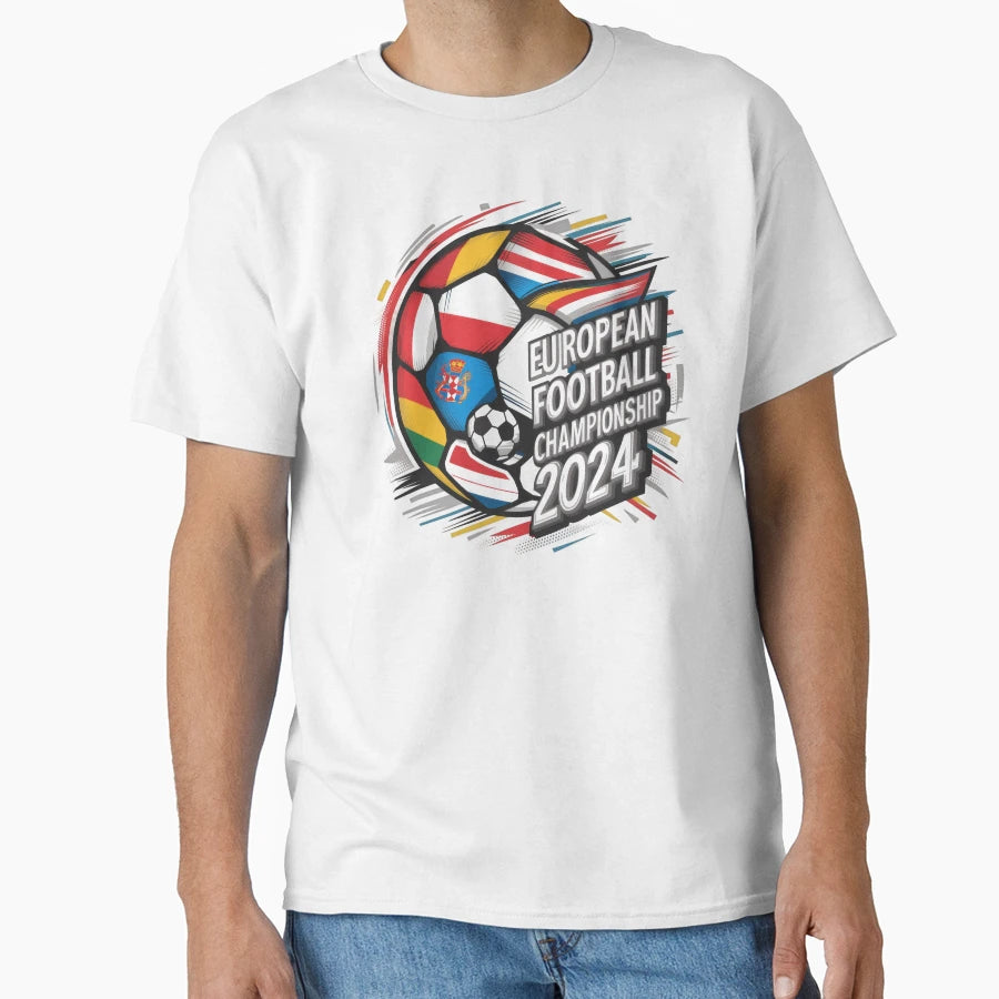 European Football Championship Germany T-Shirt - Aesthetic Graphic Unisex - T-Shirt, Sweatshirt, Hoodie