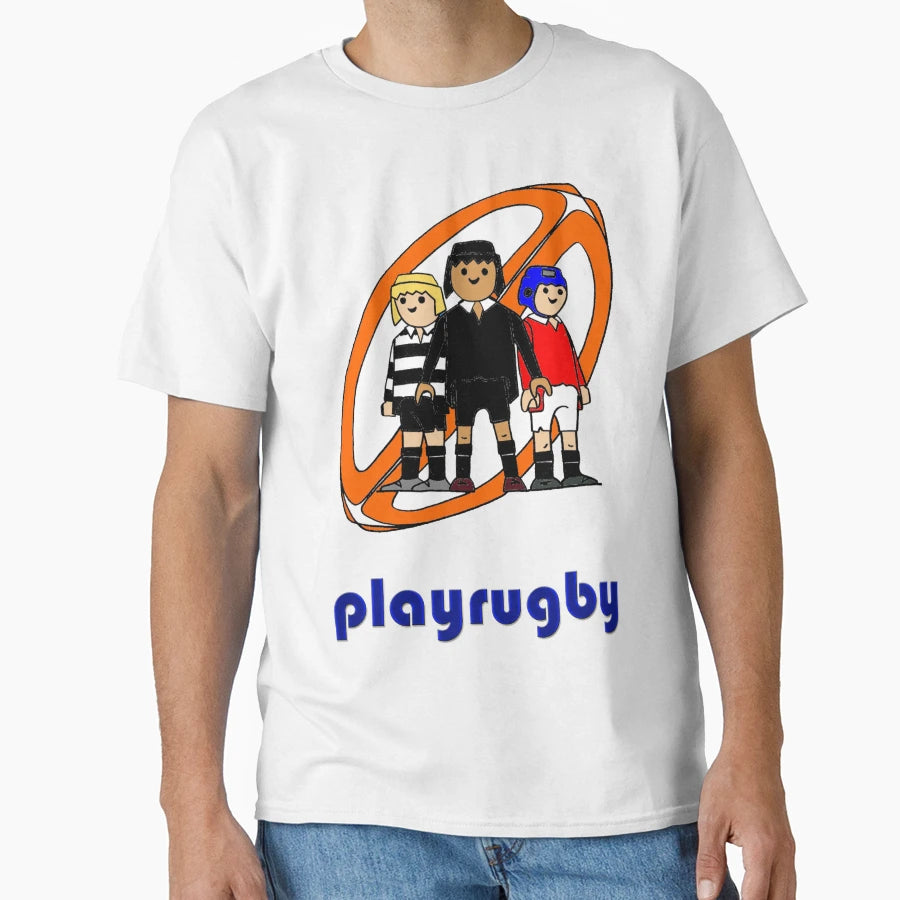 Playrugby T-Shirt - Casual Everyday Wear for Adults - T-Shirt, Sweatshirt, Hoodie
