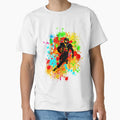Field And Couch Front Tv American T-Shirt - Custom Art Print for Adults - T-Shirt, Sweatshirt, Hoodie