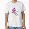 American Football Player Watercolor T-Shirt - Aesthetic Graphic Men Women - T-Shirt, Sweatshirt, Hoodie