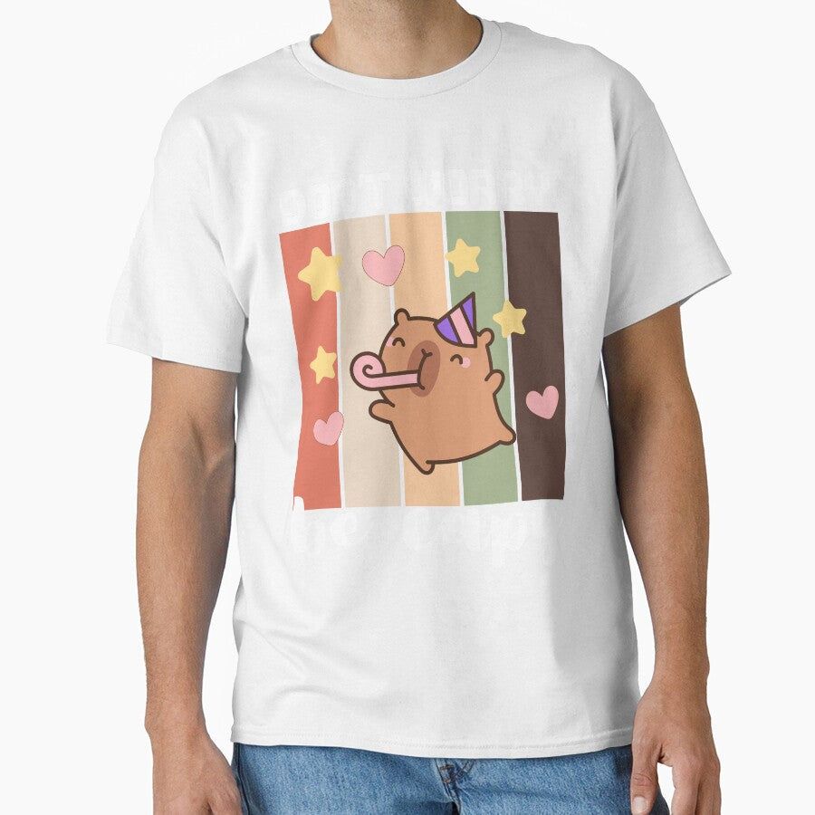 It's Okay Capybara Funny Relaxed Vibes Design by - Adult & Kids T-Shirts, Sweatshirts & Hoodies apparel design preview 1