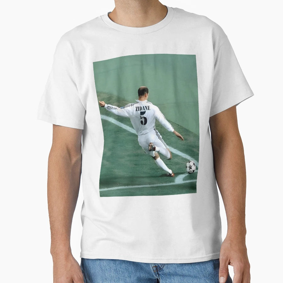 Elegance Motion Zinedine Zidane Real T-Shirt - Unique Graphic Men Women - T-Shirt, Sweatshirt, Hoodie