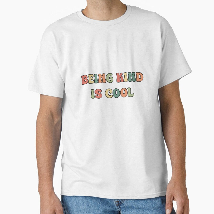 Being Kind Is Cool Teacher Positivity Sticker by - Adult & Kids T-Shirts, Sweatshirts & Hoodies apparel design preview 1