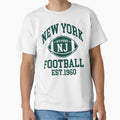 New York Football New Jersey Supporters T-Shirt - Unique Graphic for Adults - T-Shirt, Sweatshirt, Hoodie