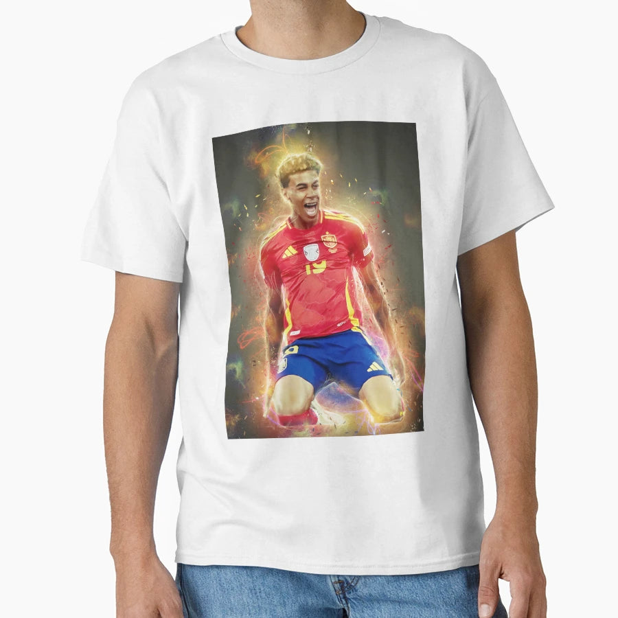 Lamine Yamal Selebration T-Shirt - Fun Novelty Design Unisex - T-Shirt, Sweatshirt, Hoodie