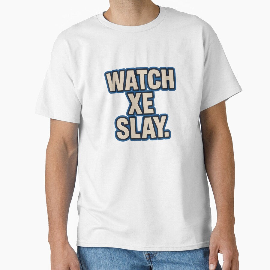 Watch Xe Slay Bold LGBTQ+ Art by Haus Of Sin - Adult & Kids T-Shirts, Sweatshirts & Hoodies apparel design preview 1