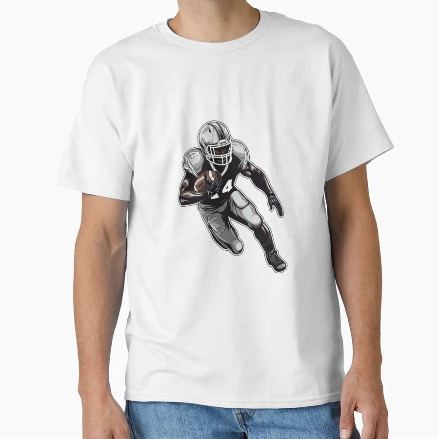 American Football T-Shirt - Aesthetic Graphic for Adults - T-Shirt, Sweatshirt, Hoodie