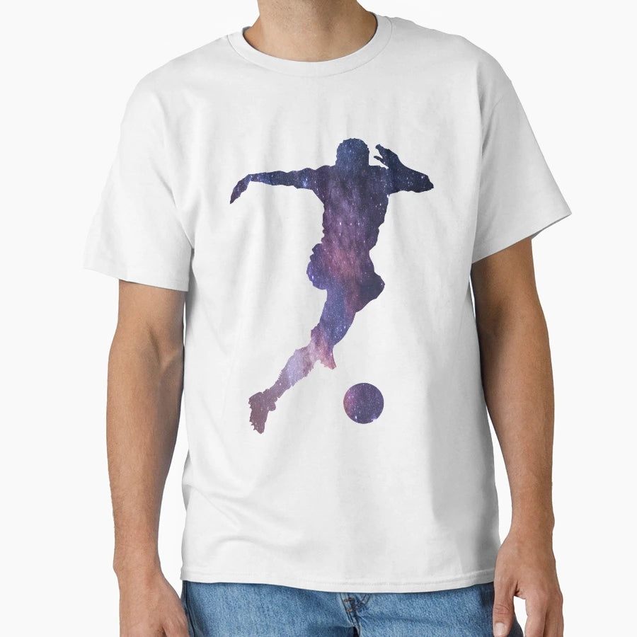 Soccer Galaxy Sport Club Game T-Shirt - Casual Everyday Wear for Adults - T-Shirt, Sweatshirt, Hoodie