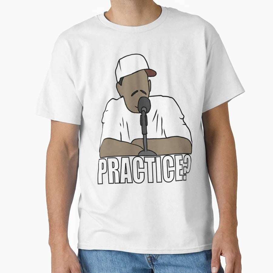 Allen Iverson Practice T-Shirt - Minimalist Print for Adults - T-Shirt, Sweatshirt, Hoodie